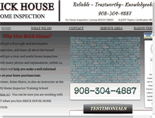 Tablet Screenshot of brickhouseinspects.com
